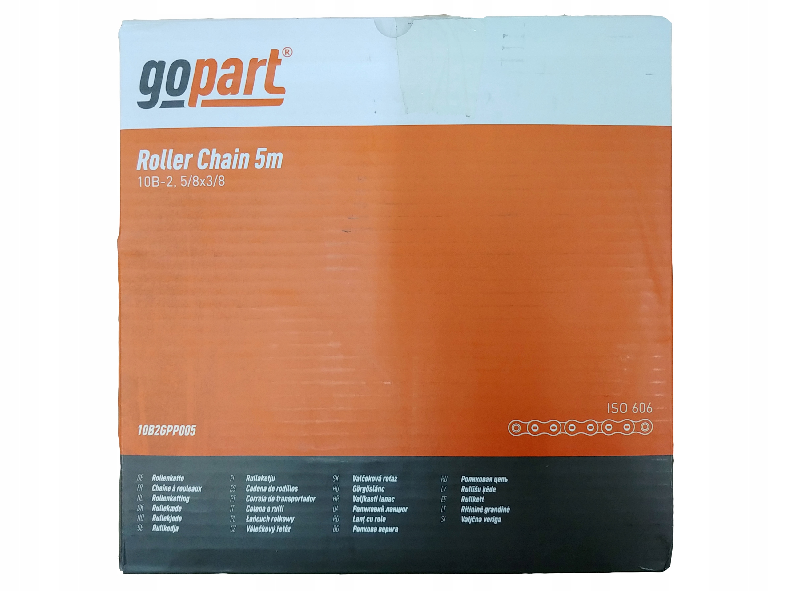 LANCUCH PODWOJNY GOPART 10B 2 5 8 5M OGNIWO