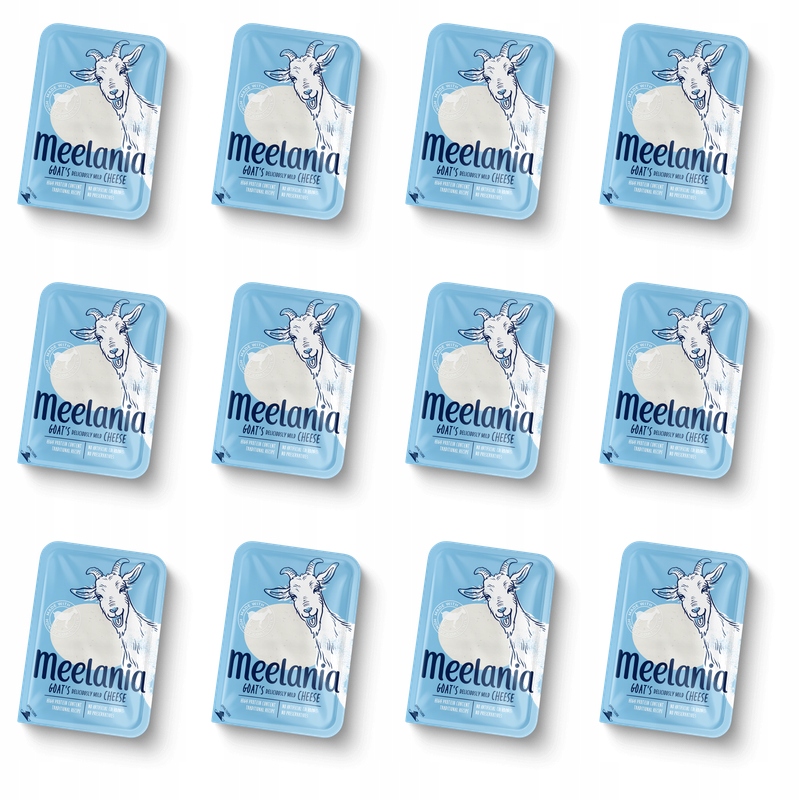 Meelania Kozí sýr plátky 100 g X12
