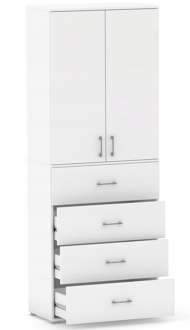 Skriňa Roo Business 60 x 215 x 40 cm biela