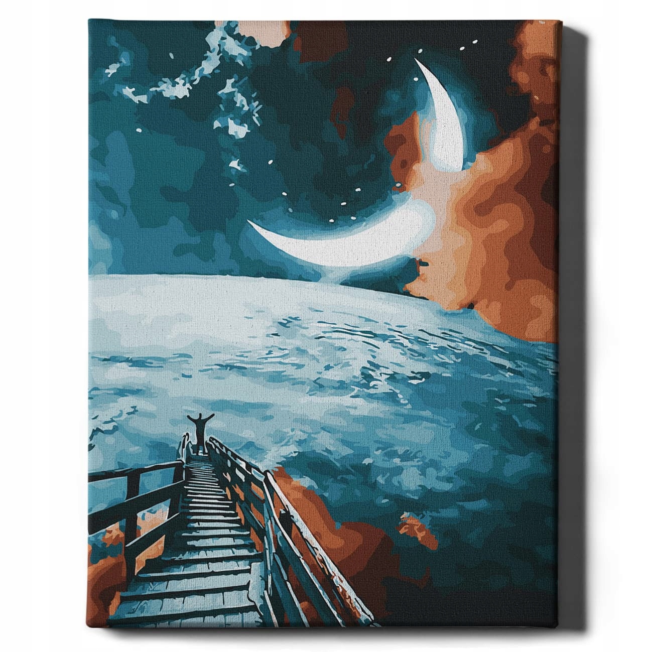Malování Podle Čísel Kreativní obrazy na malování S Rámem 40x50 cm Oh Art