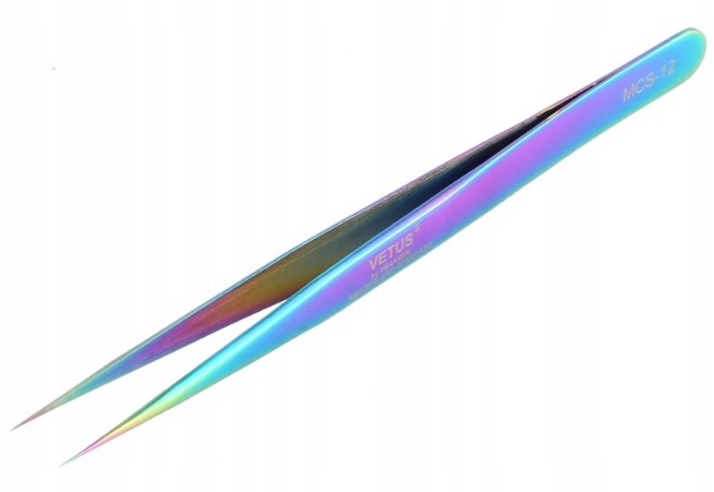 

Pęseta do przedłużania rzęs Vetus MCS-12 Oryginał