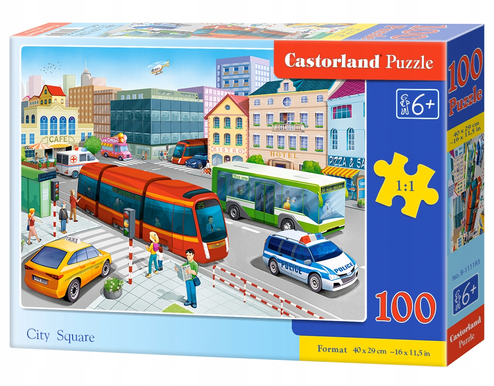 

Puzzle 100 Castorland City Square