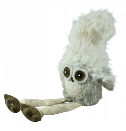 FIGURKA siedząca SOWA sówka długie NOGI 50cm