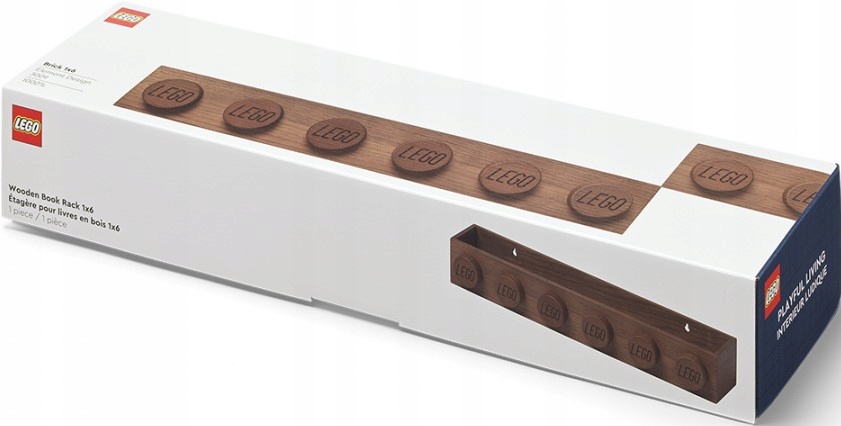 Lego 41120901 Dřevěná polička Tmavá