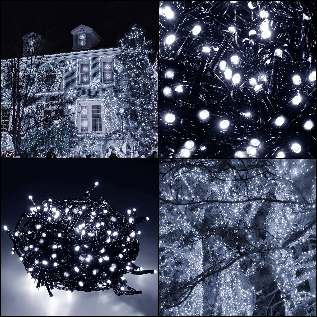 LAMPKI CHOINKOWE 200 LED ZEWNĘTRZNE 12,5M ŚWIATEŁKA CHOINKOWE NA PRĄD Marka Springos