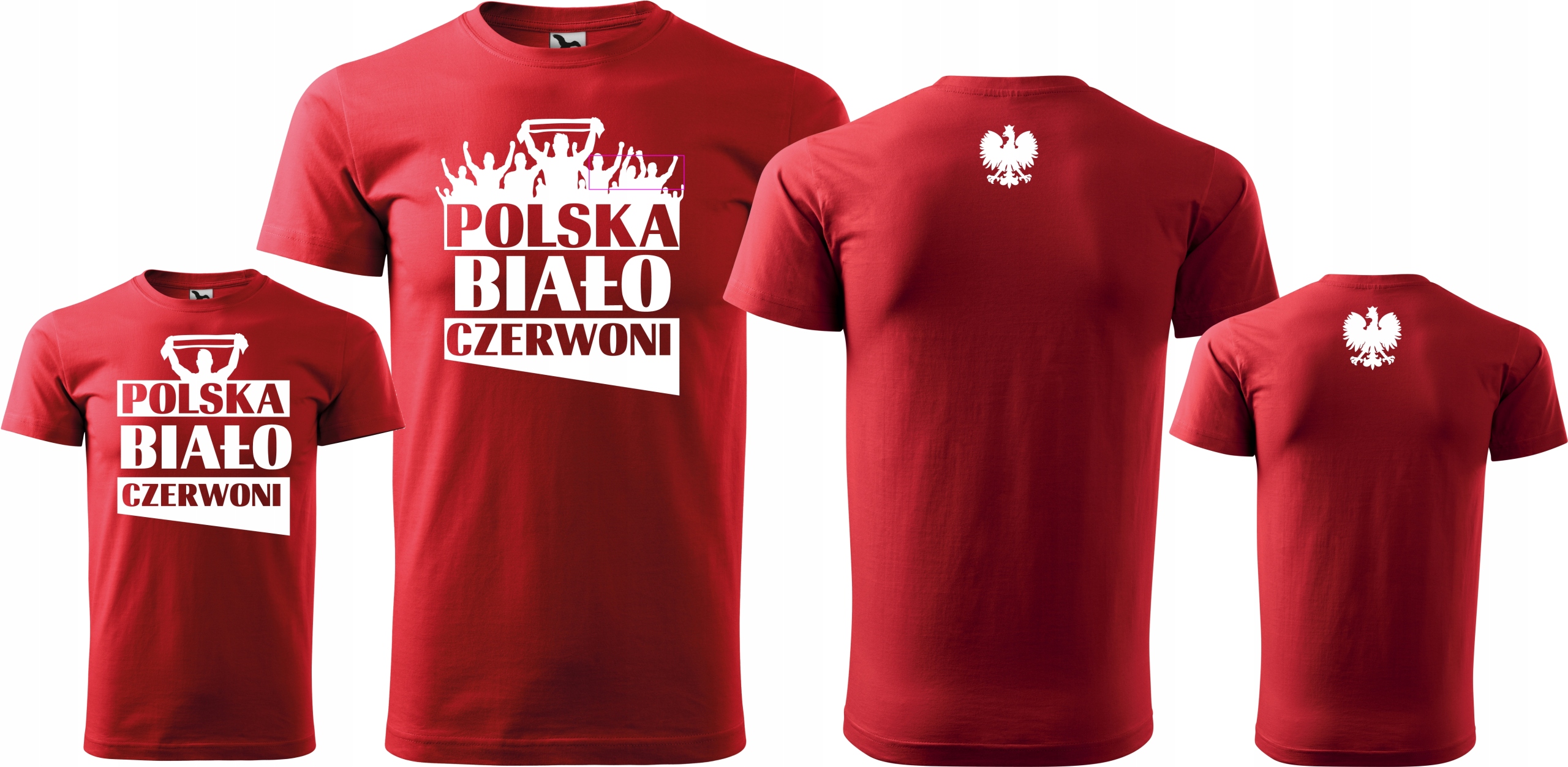 

Zestaw kibica dla Taty i Syna Polska Piłka Nożna