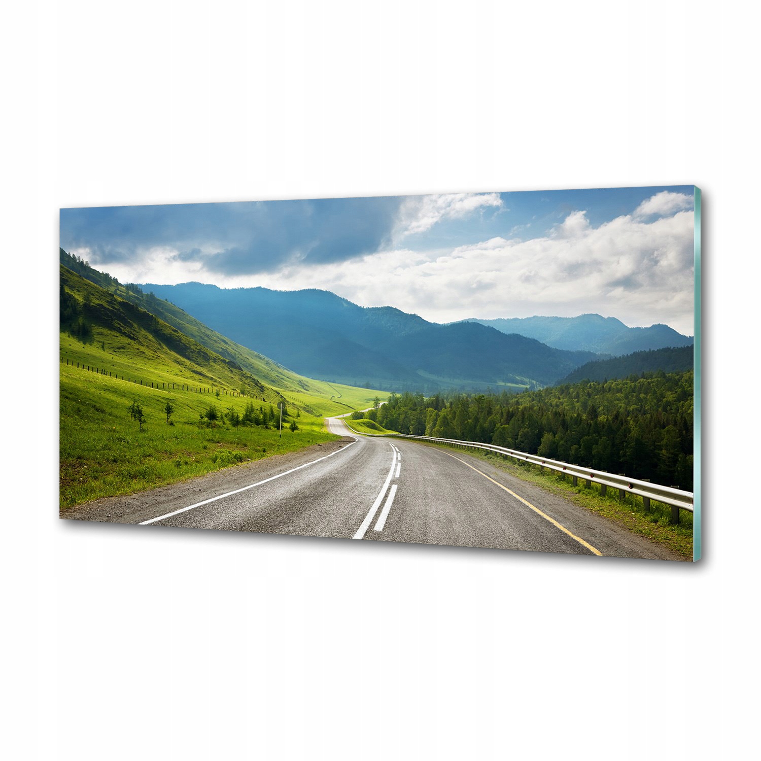 Panel do kuchyne Cesta v horách 100 x 50 cm Lepidlo