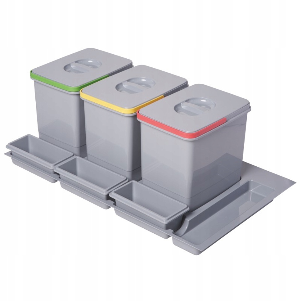 Kosz do segregacji 90 15L+15L+15L PL.43.ITAL.90.03