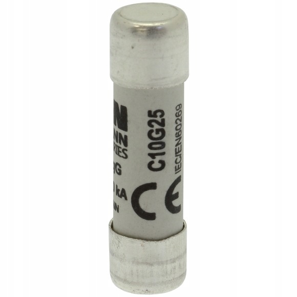 

Wkładka bezpiecznikowa cylindryczna 10x38mm 25A gG