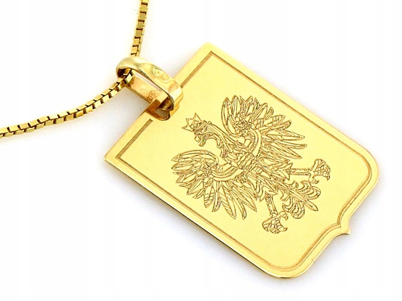 Zlatý přívěsek 585 Orel Polský symbol hmotnosti 1.90 g jako dárek