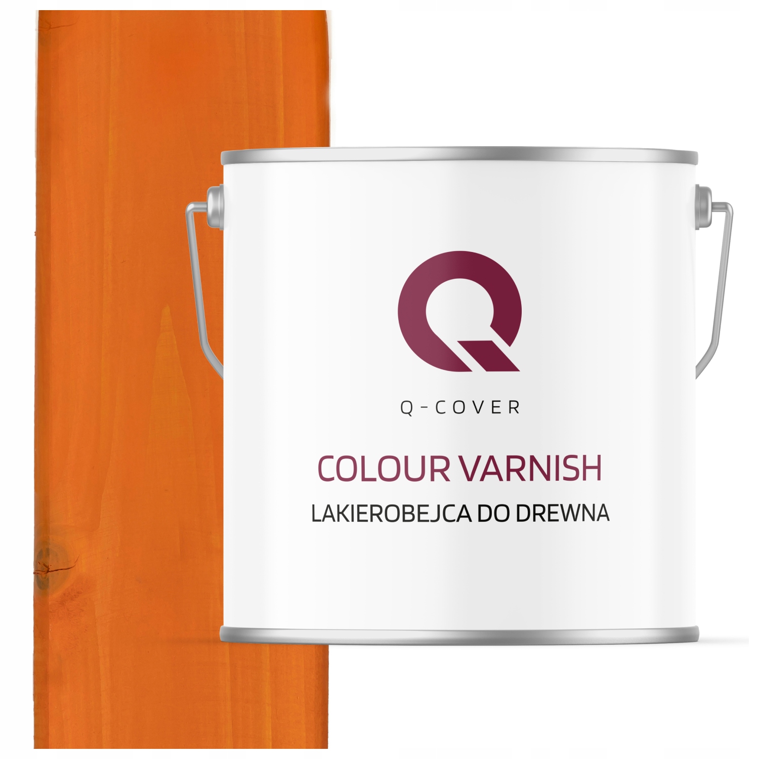 Lakovač Na Dřevo 3V1 Extra Lazura Oranžový Polomatný 5 L Ochranný