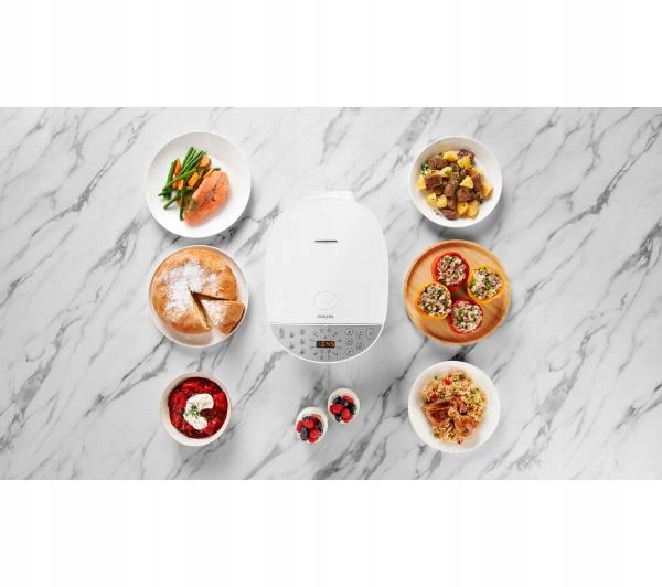 Multicooker Philips All-in-One Cooker HD4713/40 Robot kuchenny 60 programów Moc 1067 W
