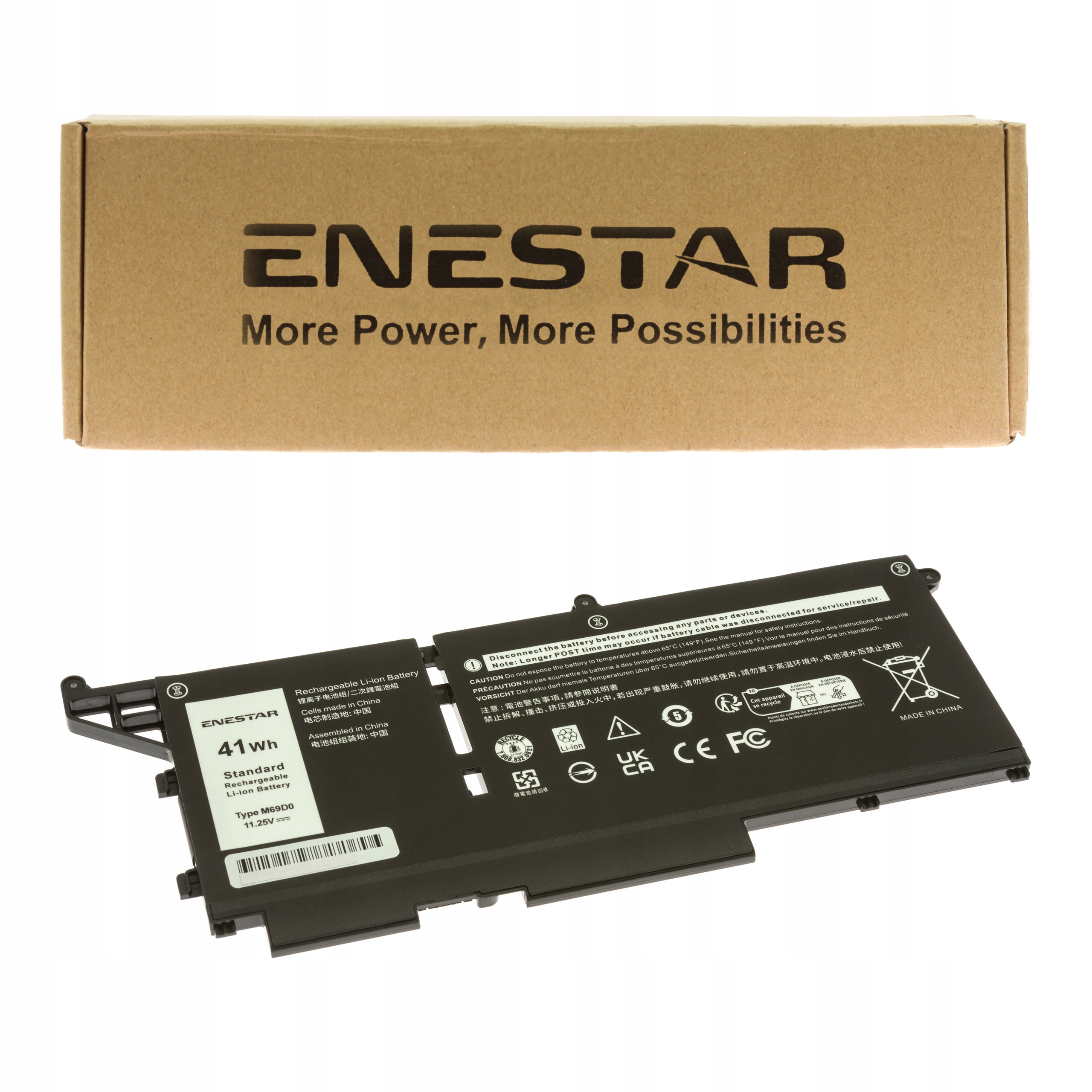 Premium bateria do Dell M69D0 Latitude 5330 5430 5530 7430 Precision 3570