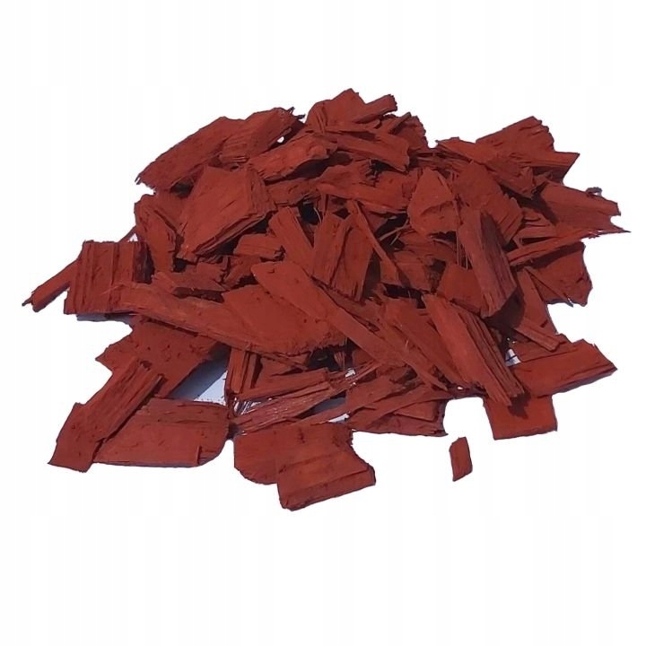 

Zrębki Drzewne dekoracyjne do ogrodu Czerwone 5L