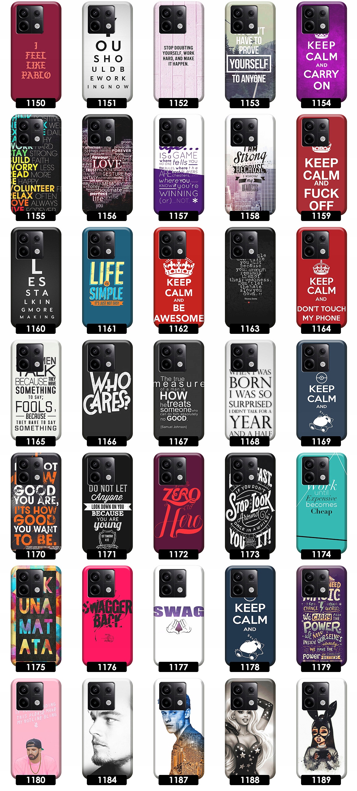 ETUI CASE OBUDOWA NA TELEFON DO XIAOMI REDMI NOTE 13 PRO 5G WZORY JAKOŚĆ Materiał inny