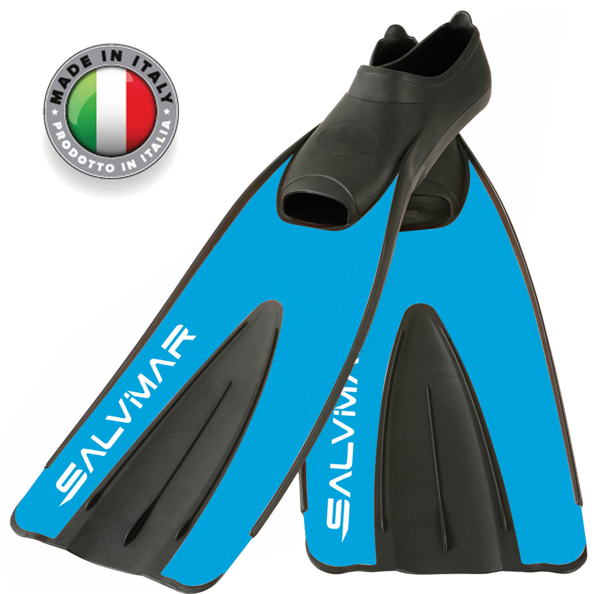 Płetwy Kaloszowe nurkowe Salvimar Nobilis 38/39 snorkeling Lekkie niebieski