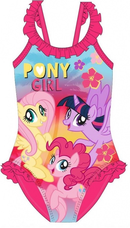 

Strój kąpielowy dziewczęcy Pony różowy 98/104