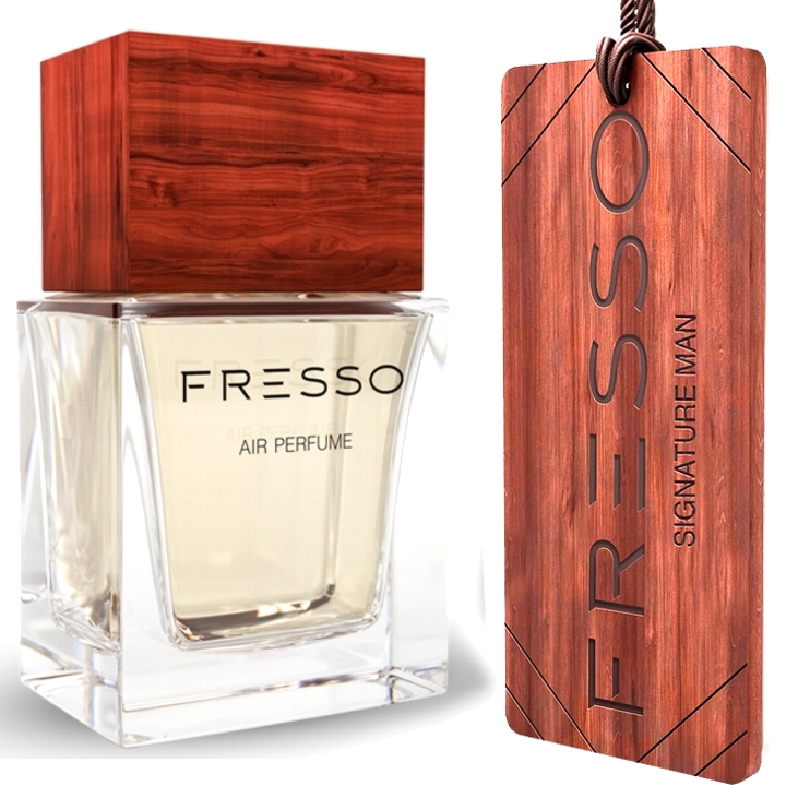 FRESSO zapach perfuma 50ml+zawieszka SIGNATURE MAN