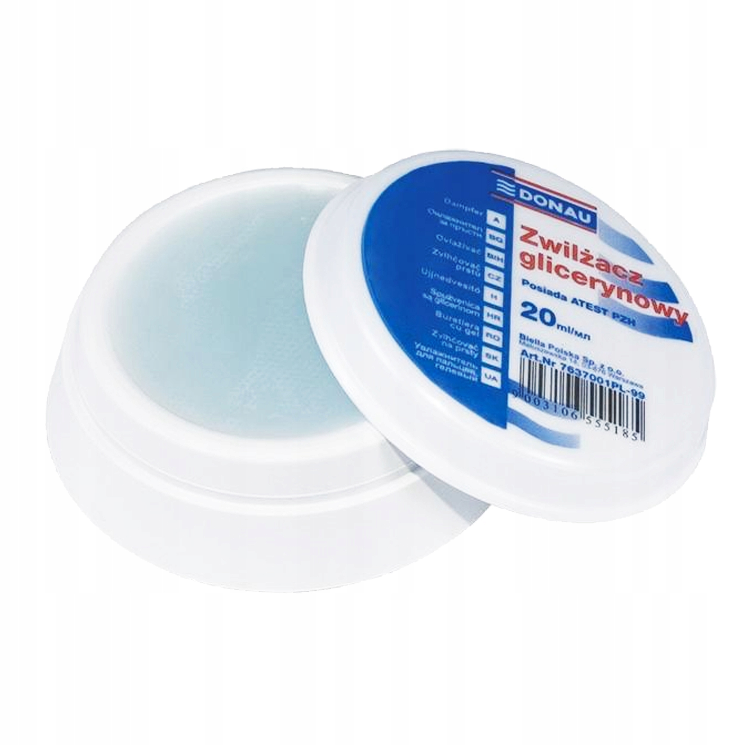 ZWILŻACZ NAWILŻACZ DO PALCÓW GLICERYNOWY DONAU 20ml