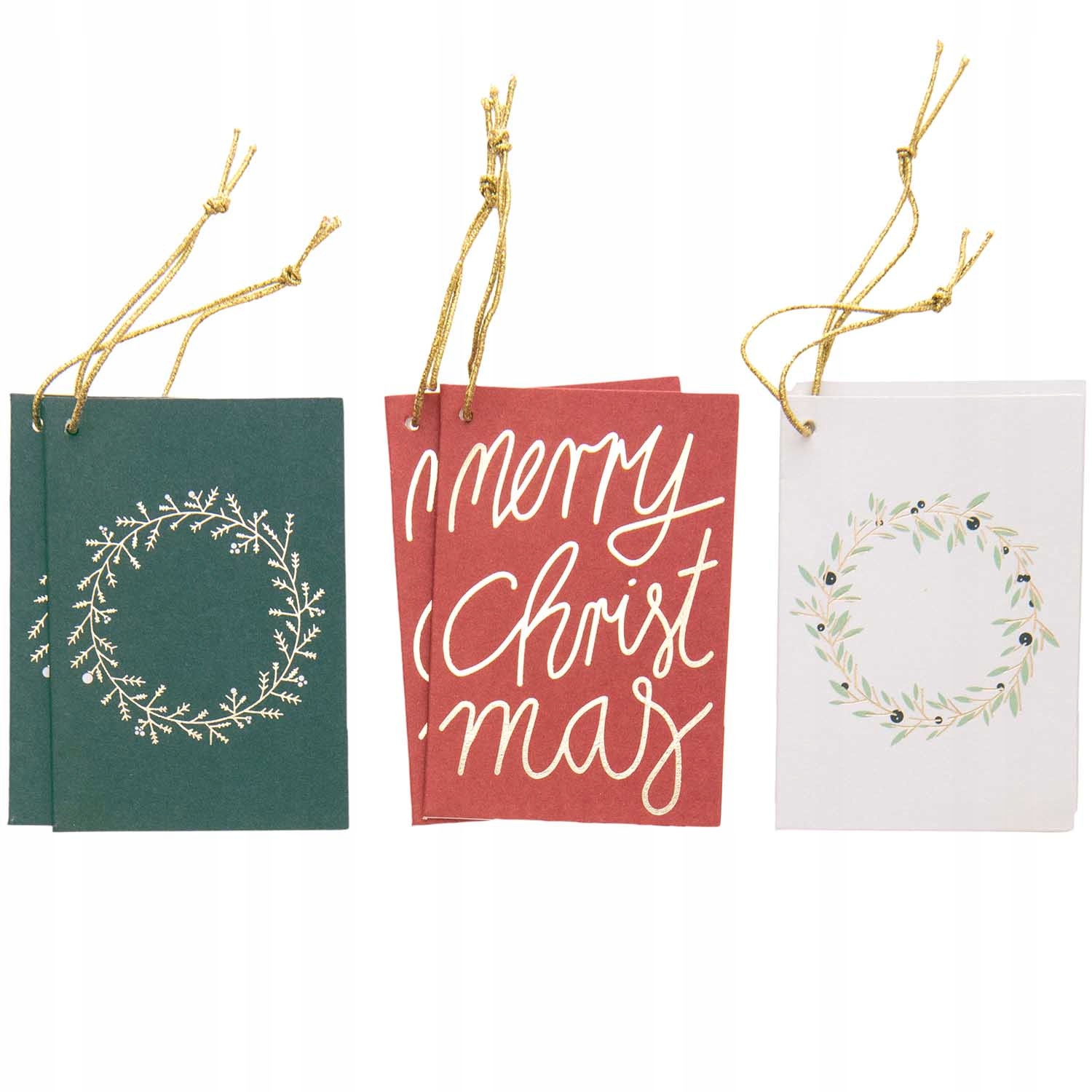 

Zawieszki do prezentów ze sznurkiem 6 szt.