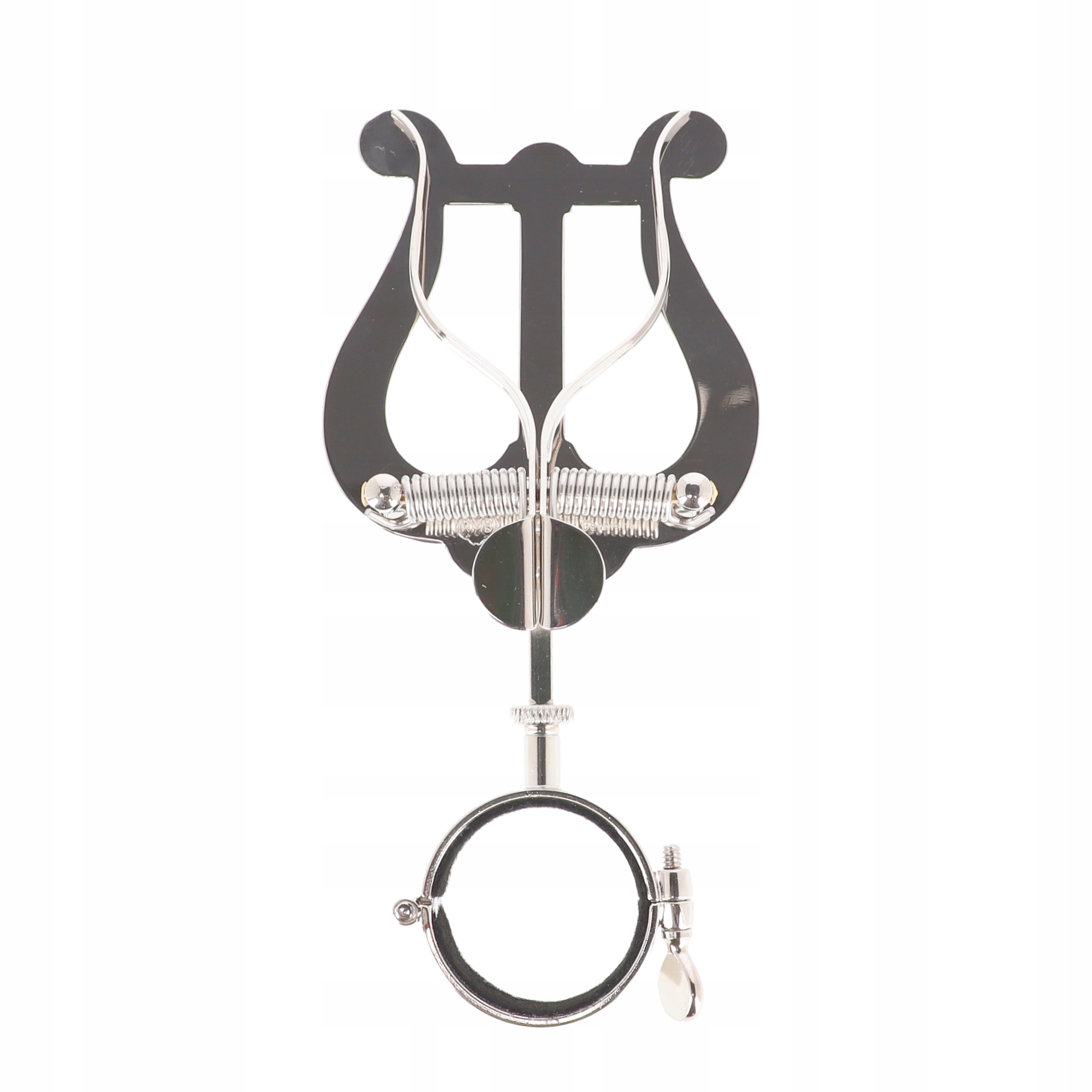 Lirka na pochodovou plochu pro klarinet Dvě páky Nikl Stříbrná Riedl 314