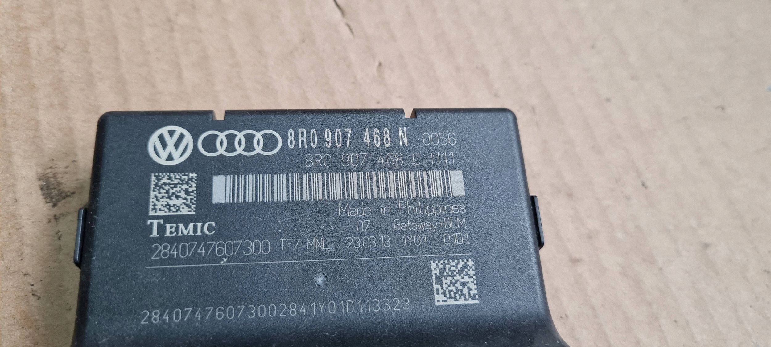 S5 8T A5 LIFT module control unit GATEWAY 8R0907468N A4 B8 Q5 8R