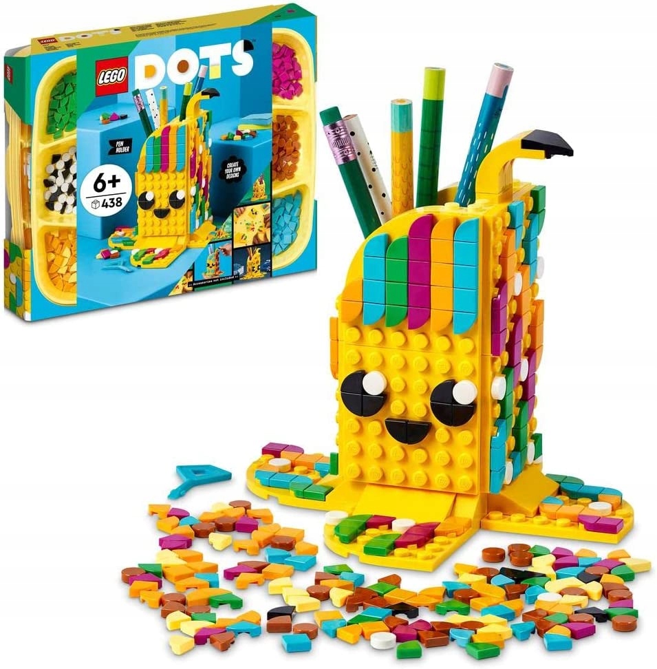 LEGO DOTS Uroczy banan pojemnik na dlugopisy