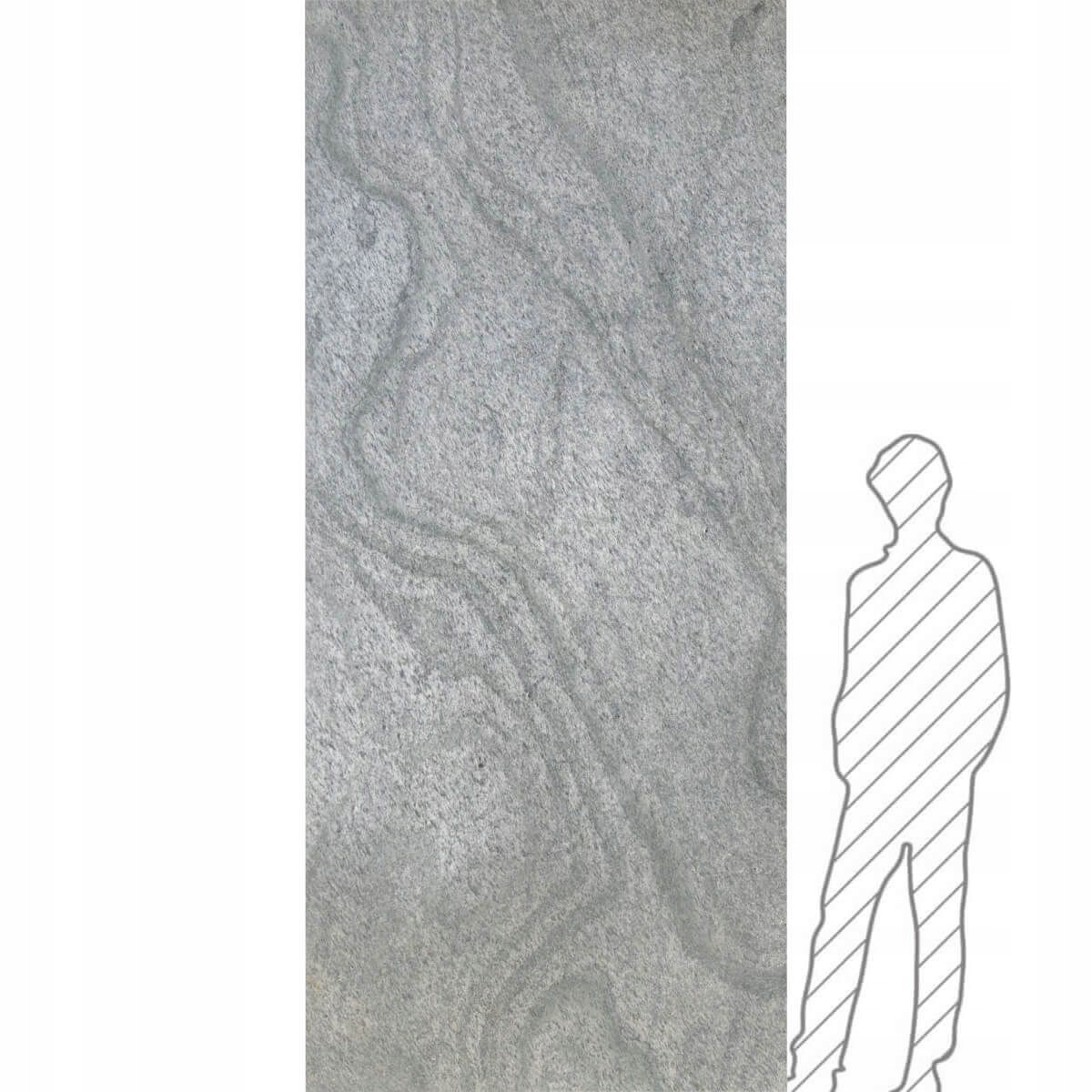 FORNIR KAMIENNY / KAMIEŃ W ROLCE SILVER SHINE 305x122x0,2CM