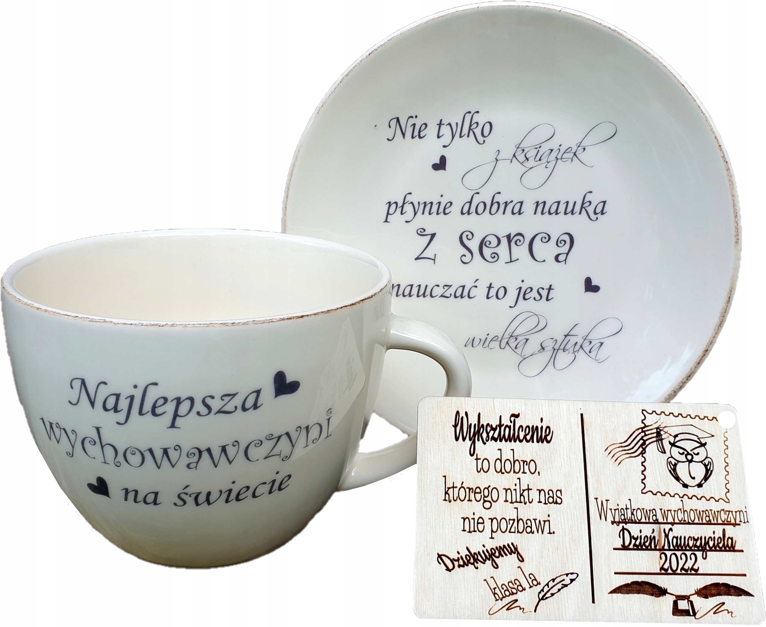 

Kubek 650ml z Pocztówką,dla Nauczyciela wychowawcy