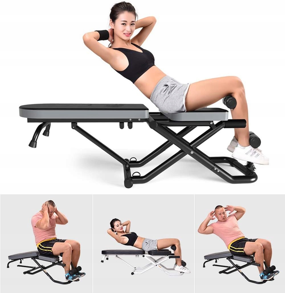 ŁAWKA TRENINGOWA REGULOWANA WIELOFUNKCYJNA ŁAWECZKA DO ĆWICZEŃ TRENINGOWA Marka Inna marka