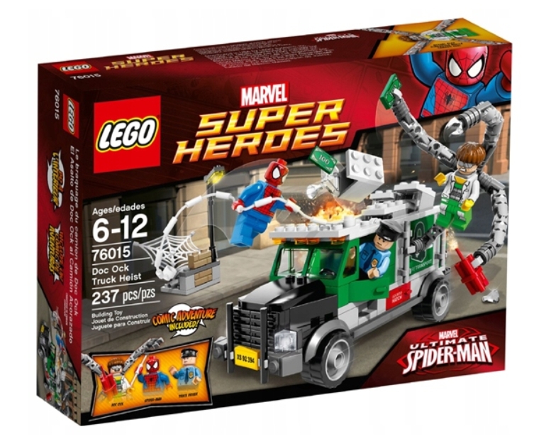 Lego Heroes 76015 Doc Ock Loupež kamionem Nová Sada Unikát