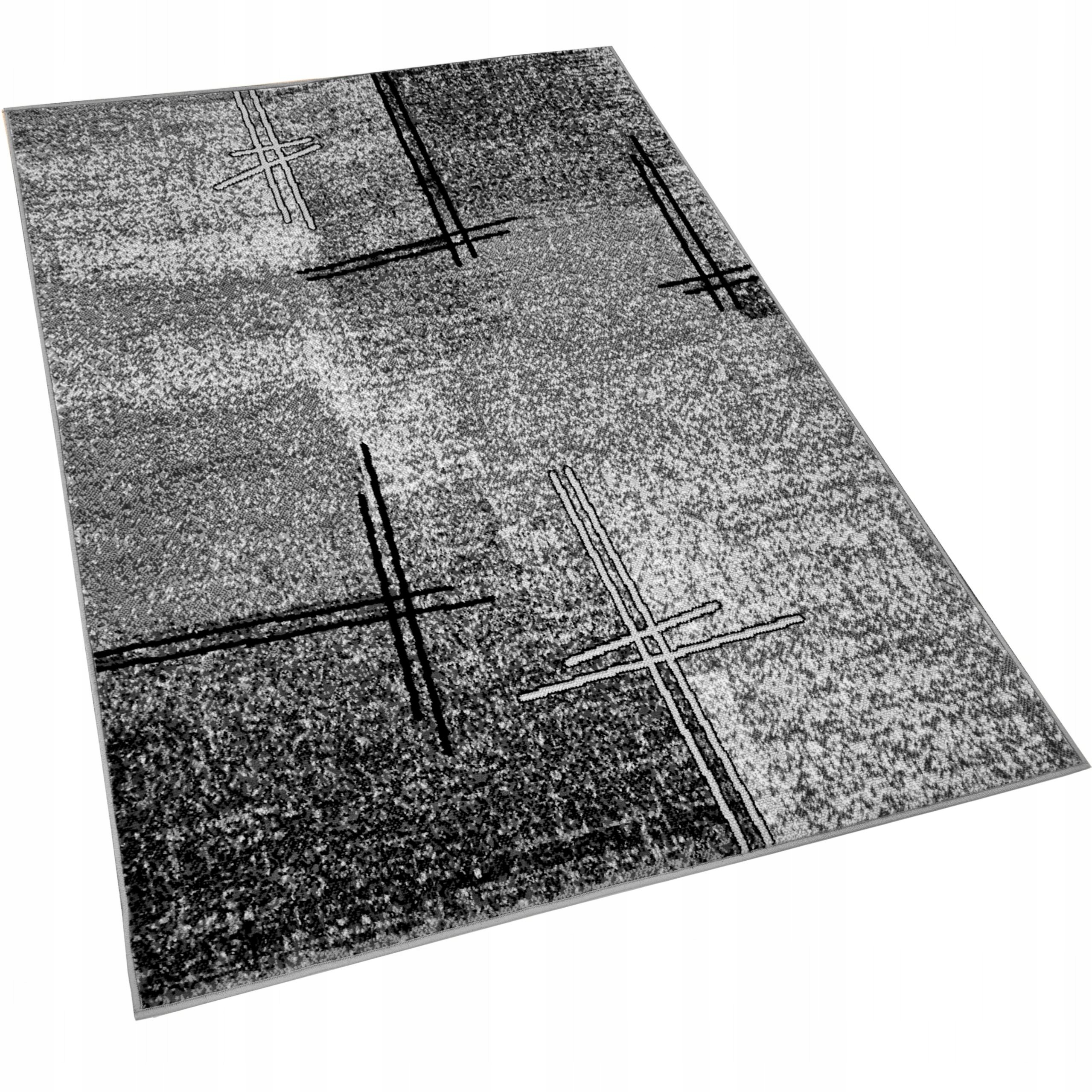 Dywan Pokojowy 200X300 Praktyczny Nowoczesny Szary Modny Solidny MIX Wzorów