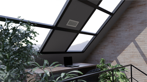 ANEMOSTAT NAWIEWNO - WYWIEWNY DO ANTRESOLI, ŚCIAN, SUFITÓW Średnica otworu (mm) inna