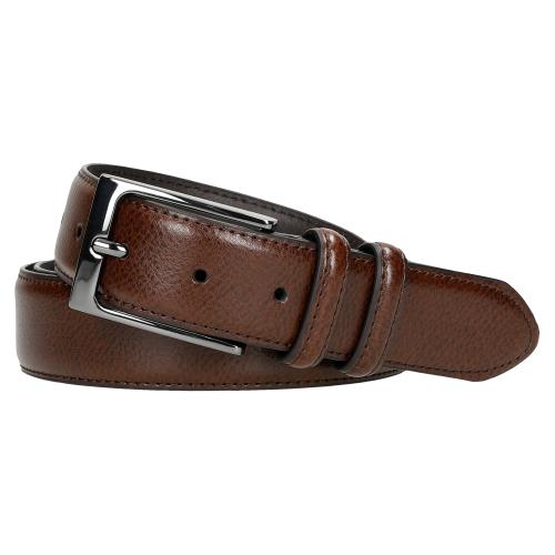 

Wojas Pasek męski skórzany jasny brąz 110