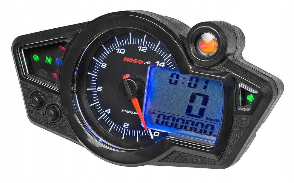 Univerzálny počítadlo Koso Digital Cockpit