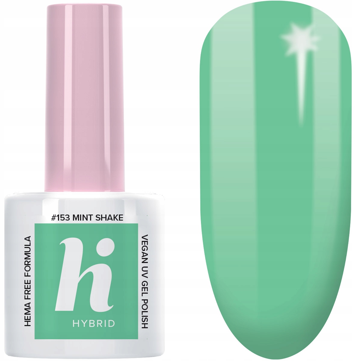 

153 Hi Hybrid Lakier Hybrydowy Mint Shake 5ML