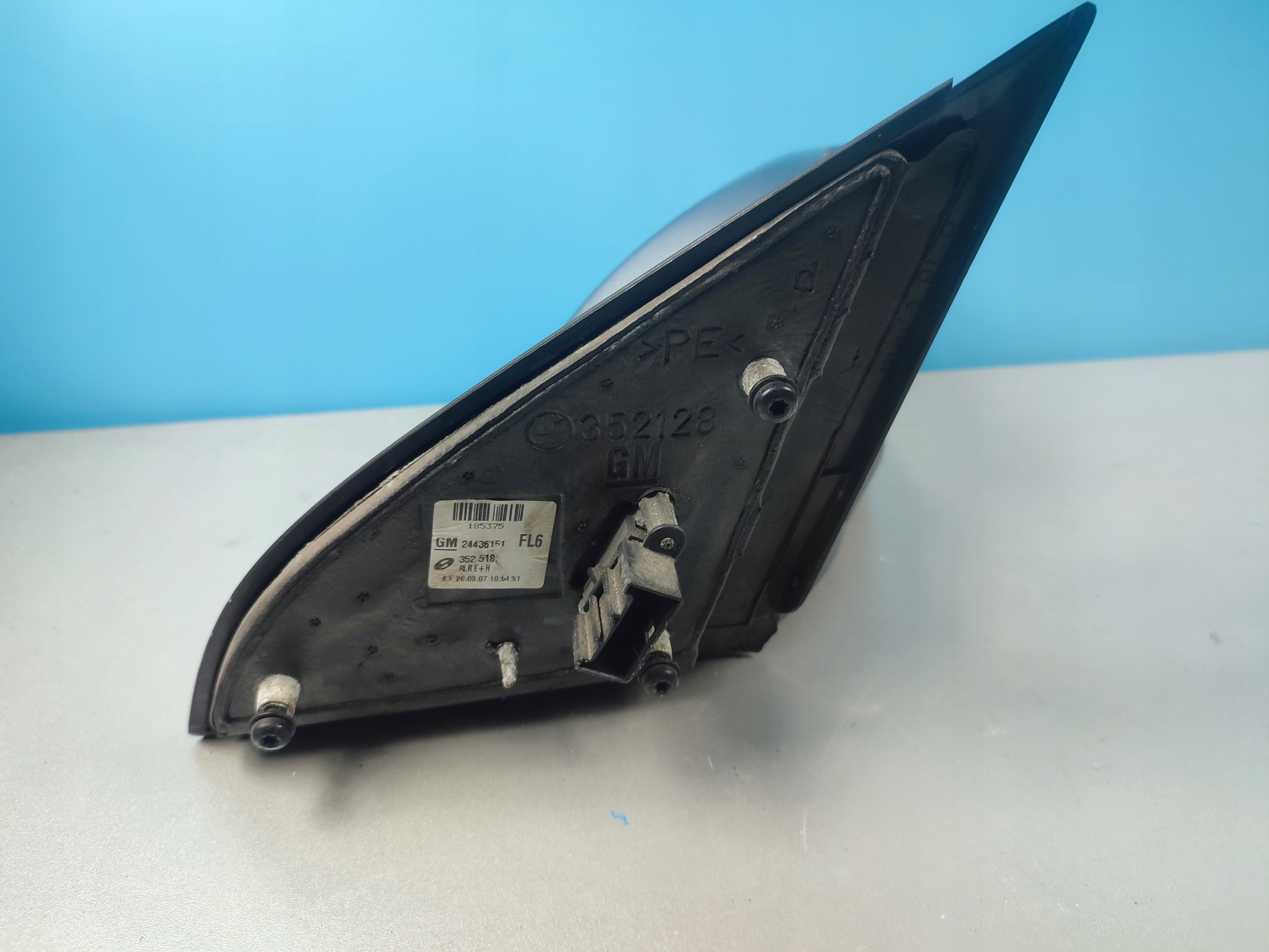 mirror right Opel Vectra C Z163 5 PIN