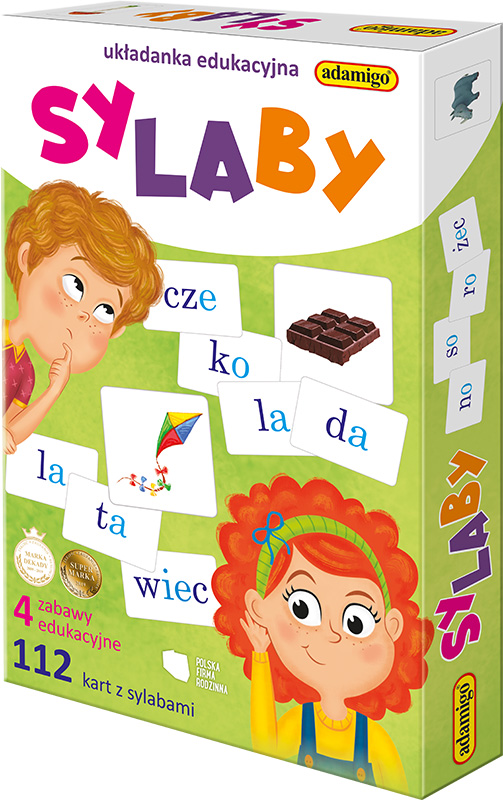 

Gra Edukacyjna Sylaby nauka czytania 05888