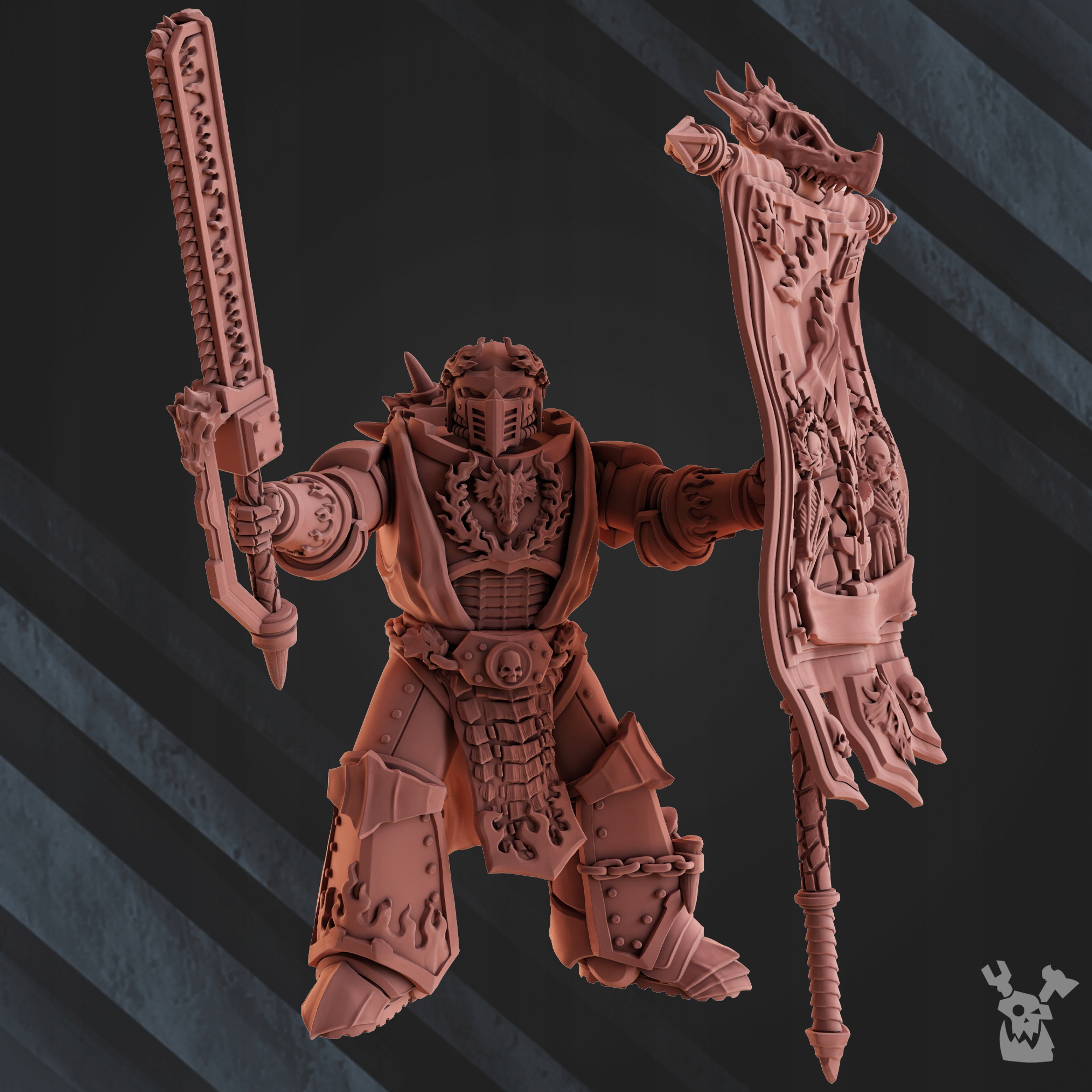 Fire Lizard Vexillary DakkaDakkaStore