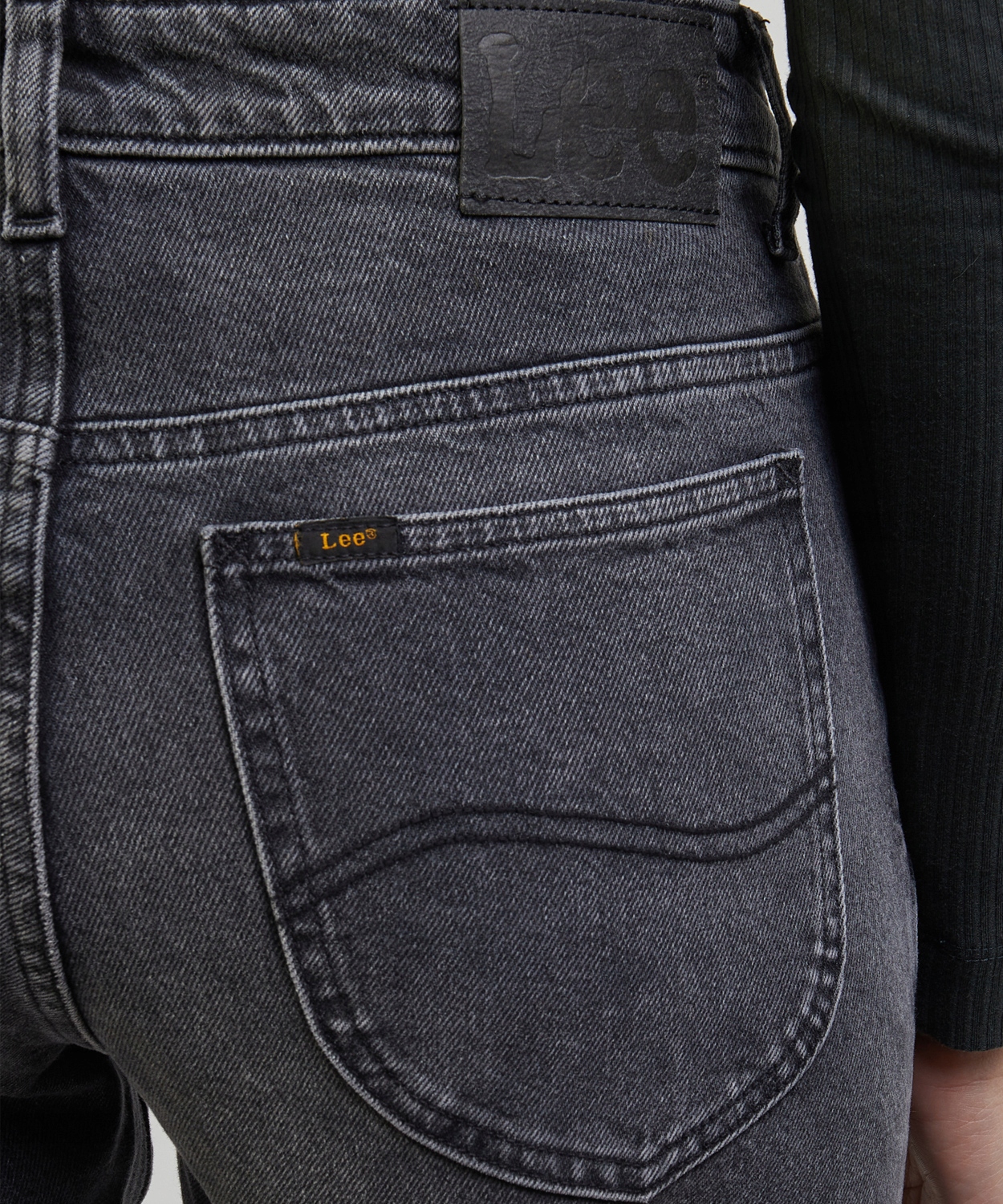 Jeansy Lee Rider 112341336 L34XQBD83 Refined Black W 30 / L 33 Rozmiar 30/33