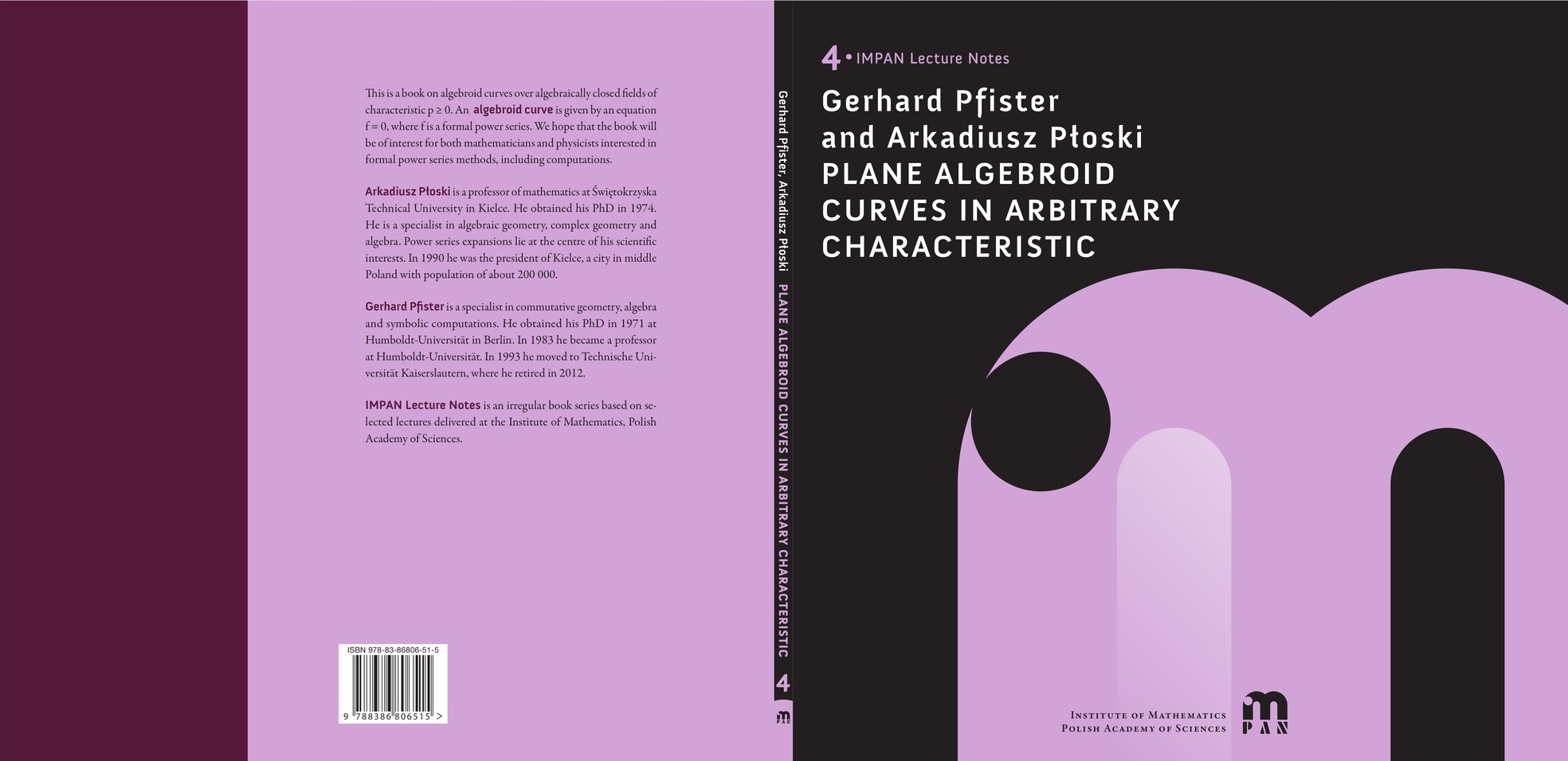 Plane Algebroid Curves in Arbitrary Characteristic