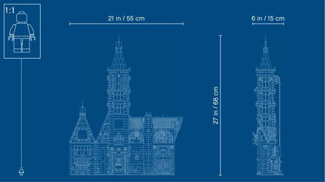 LEGO - CREATOR EXPERT - DOM STRACHU - 10273 Wiek dziecka 18 lat +