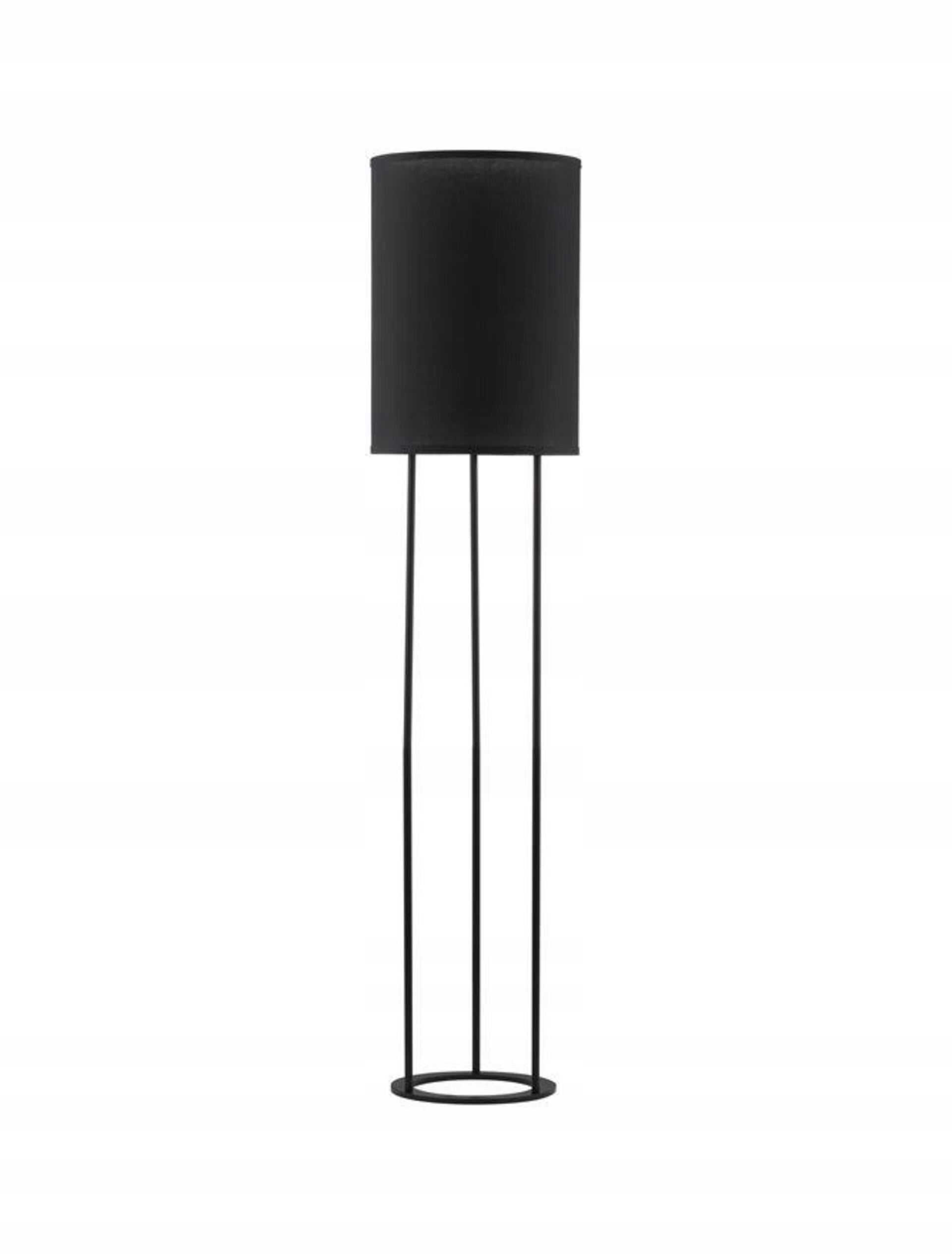 Stojacia lampa Nova Luce Leith čierna E27 1x12W IP20 1350mm
