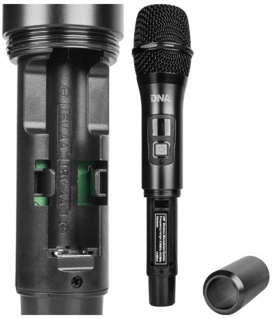 DNA UMA VOCAL SET bezprzewodowy system nagłośnienia 2 mikrofony Model UMA VOCAL SET