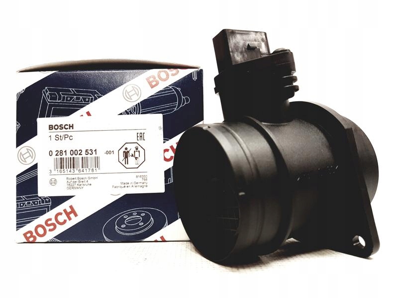 0 281 - Расходомер BOSCH AUDI A3 8L A4 B6 1.9 TDI 100K
