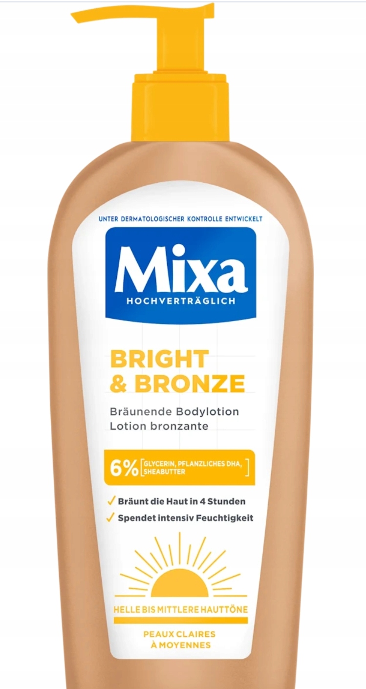 Mixa Bronzující balzám Bright & Bronze 250 ml