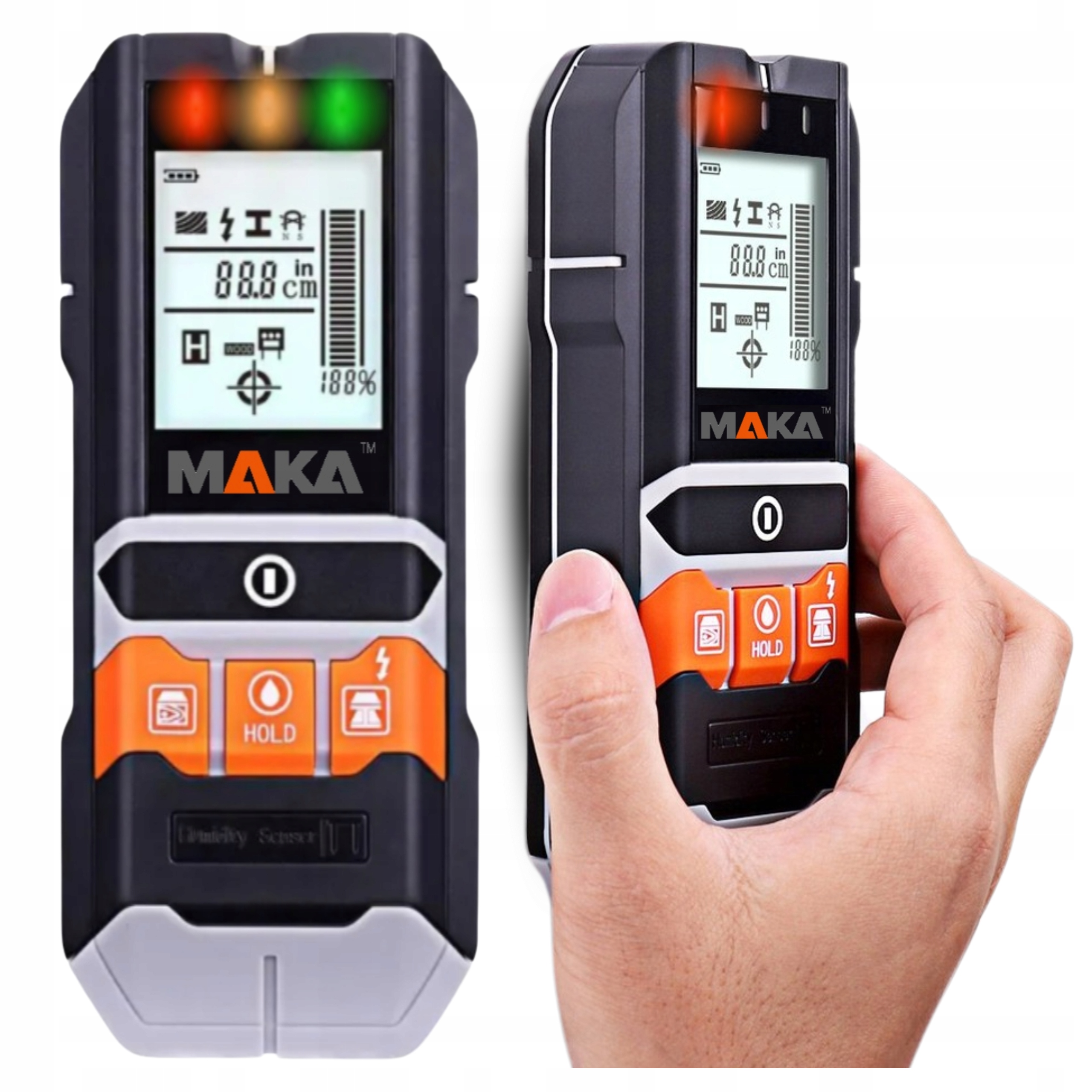 Wykrywacz Przewodów Kabli Detektor Metali Rur W Ścianie Wilgotnościomierz