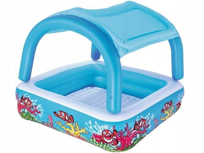 bazén 147x147x122 cm s odnímateľnou strieškou 52192 Bestway