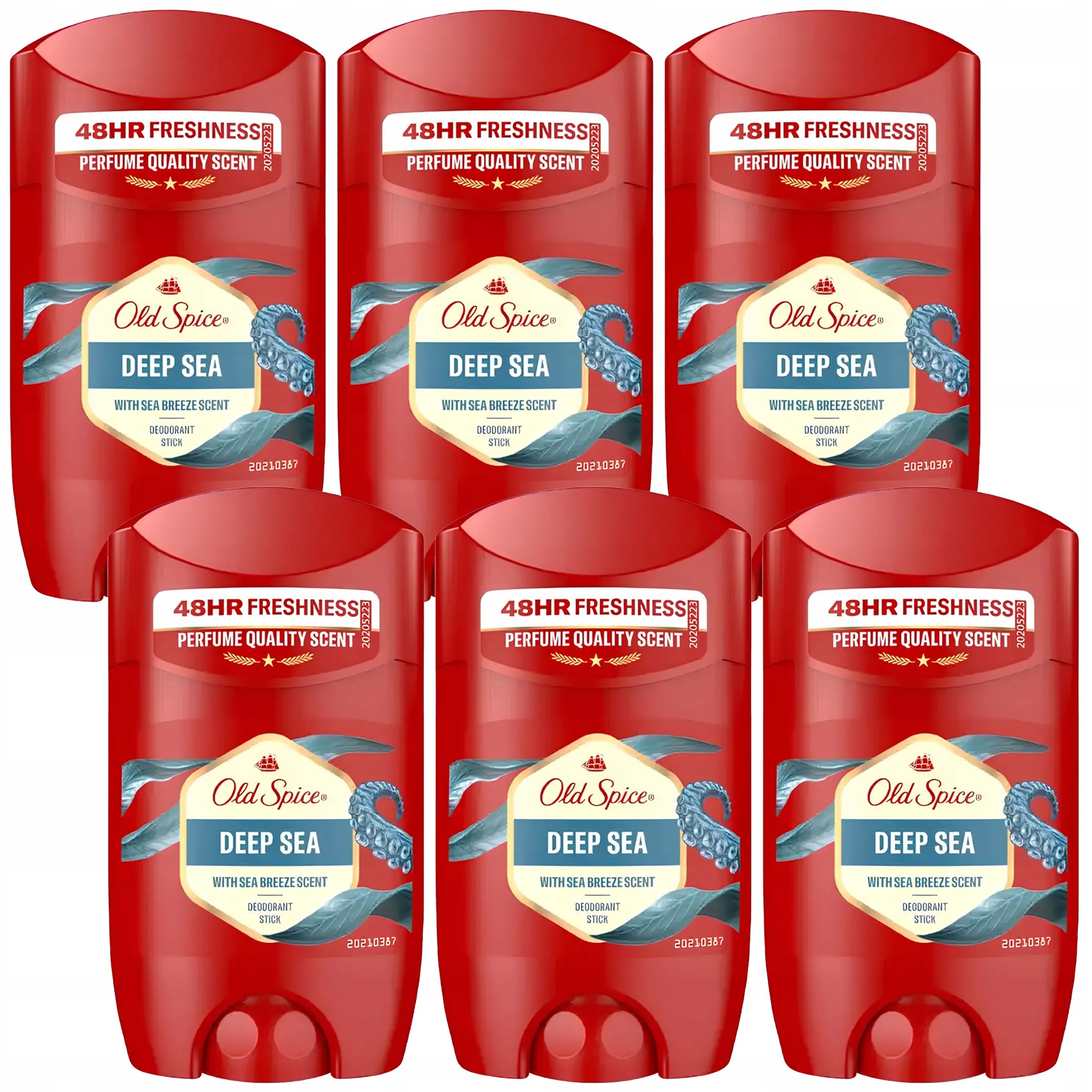 6 x Antiperspirant tyčinka Old Spice Deep Sea 50 ml