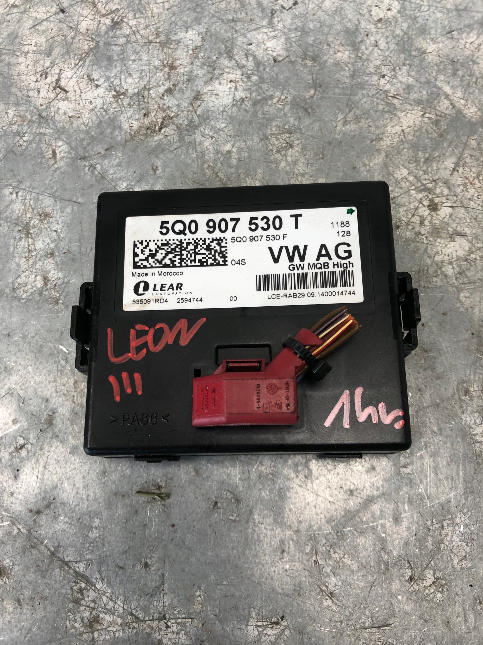 module GATEWAY SEAT LEON III 5Q0907530T